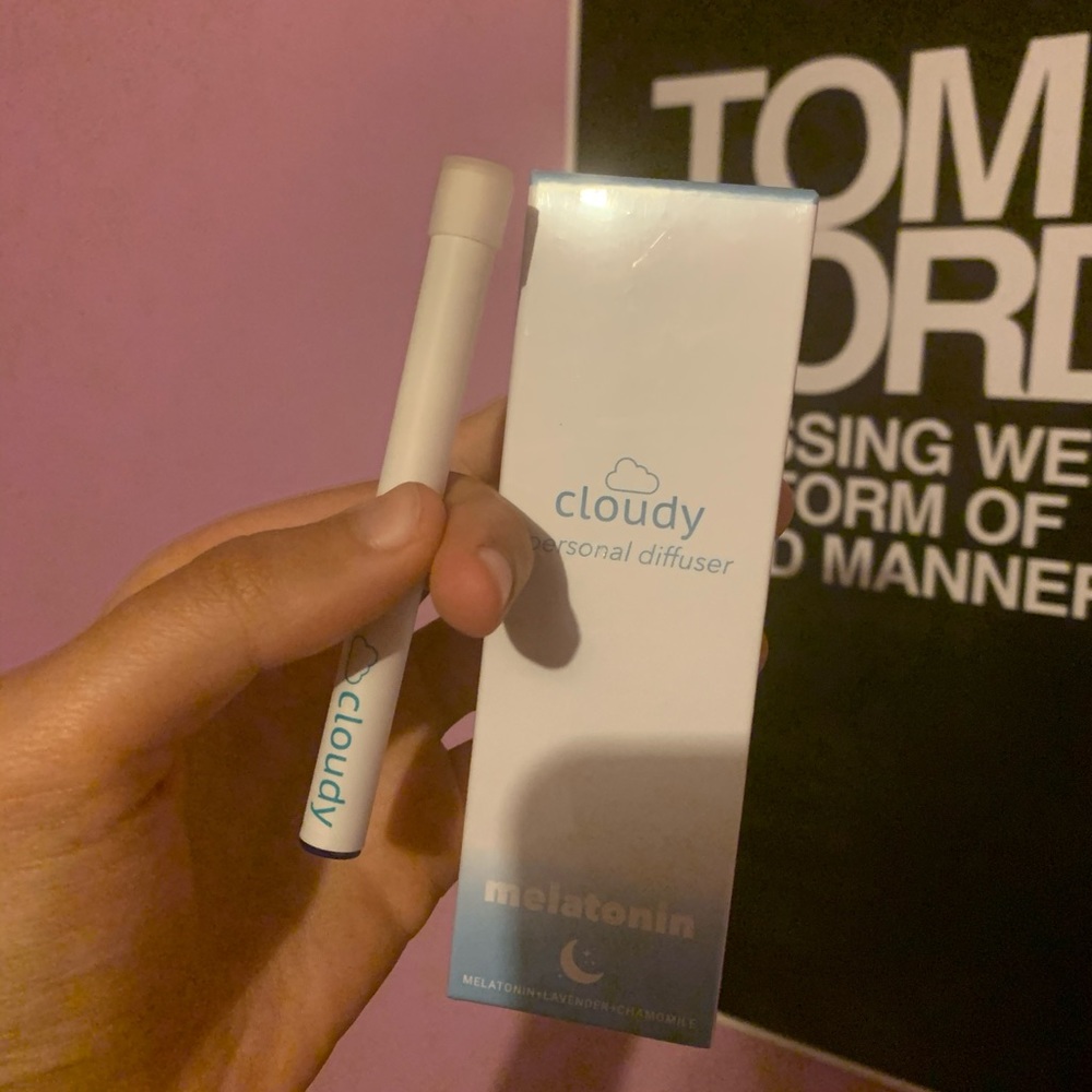 cloudy melatonin diffuser